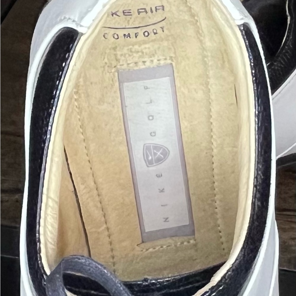 Women’s Nike Golf Shoes-Verdana Last -Black and White. - Picture 10 of 11